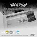 Corsair RMe Series RM750e - Fully Modular Low-Noise ATX Power Supply (White) (CP-9020292-NA)