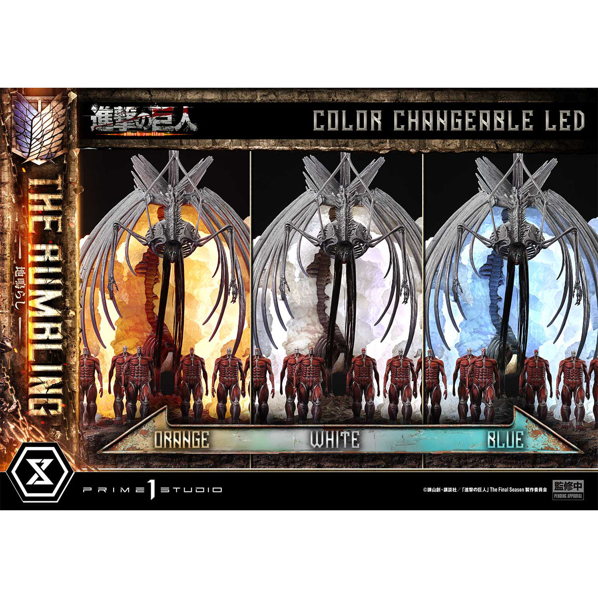 Ultimate Diorama Masterline TV animation Attack on Titan The Rumbling