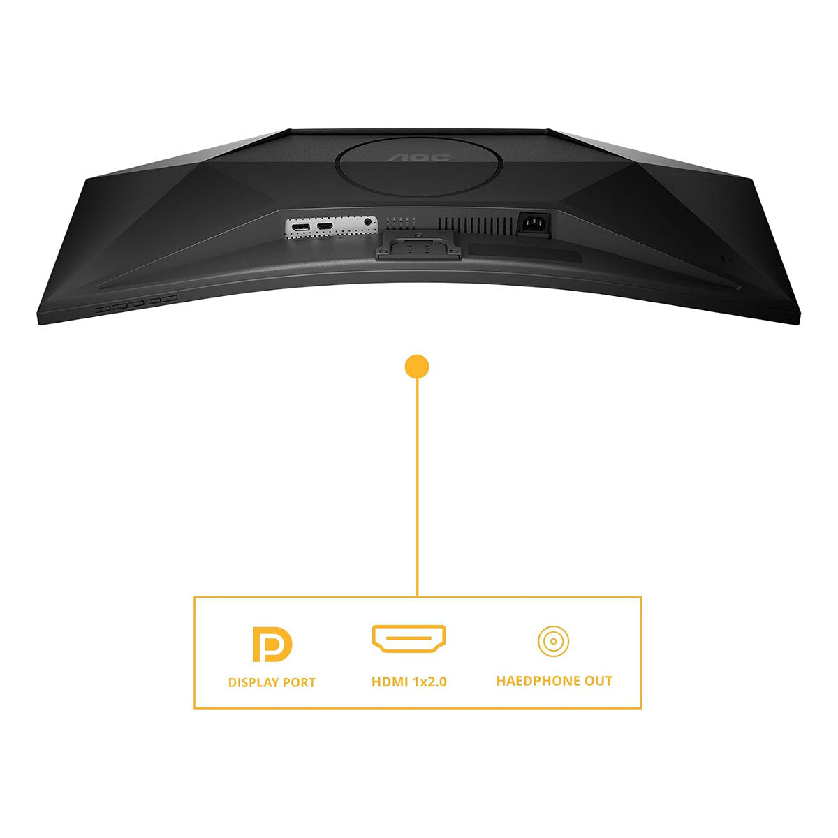 AOC CU34B3E/69 34" WQHD (3440x1440) 120Hz 4ms GtG / 1ms MPRT VA Curved Ultrawide Monitor