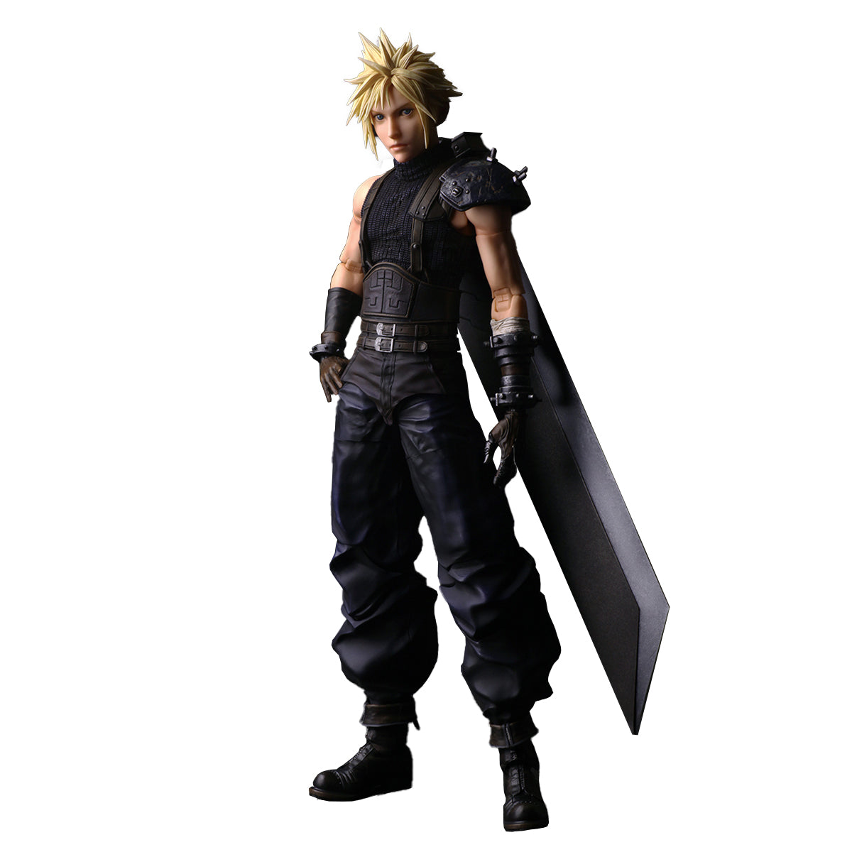 Final Fantasy VII Rebirth Play Arts Shin Action Figure - Cloud Strife
