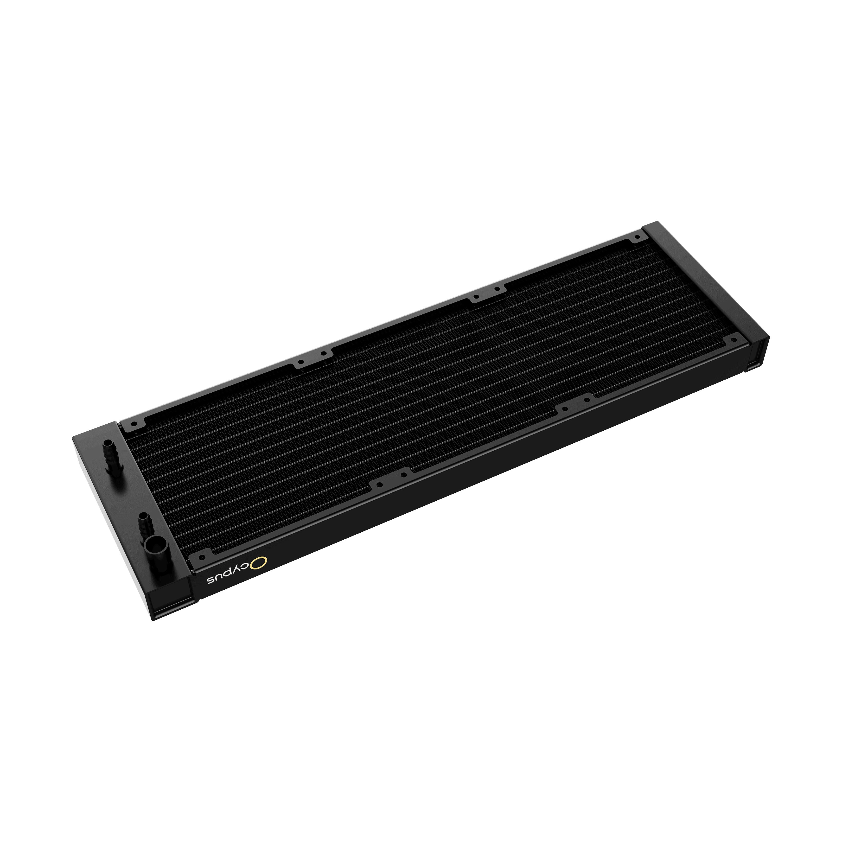 Ocypus Sigma L36 Pro 360mm ARGB AIO Liquid Cooler with 3.5" Square IPS Screen (Black, White)