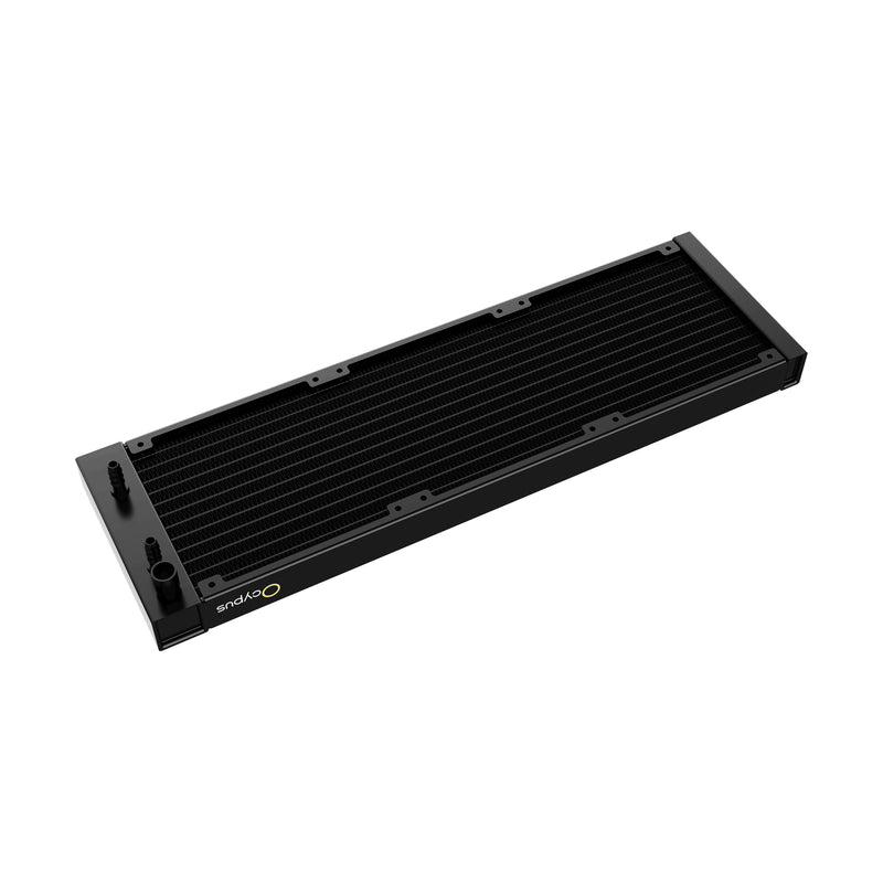 Ocypus Sigma L36 Pro 360mm ARGB AIO Liquid Cooler with 3.5" Square IPS Screen (Black, White)