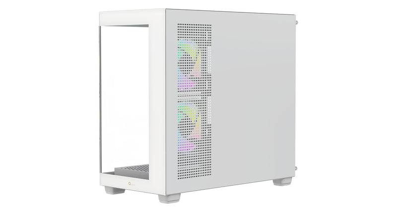 Ocypus Gamma C52 ARGB Mini-Tower Panoramic View Case with ARGB Fans