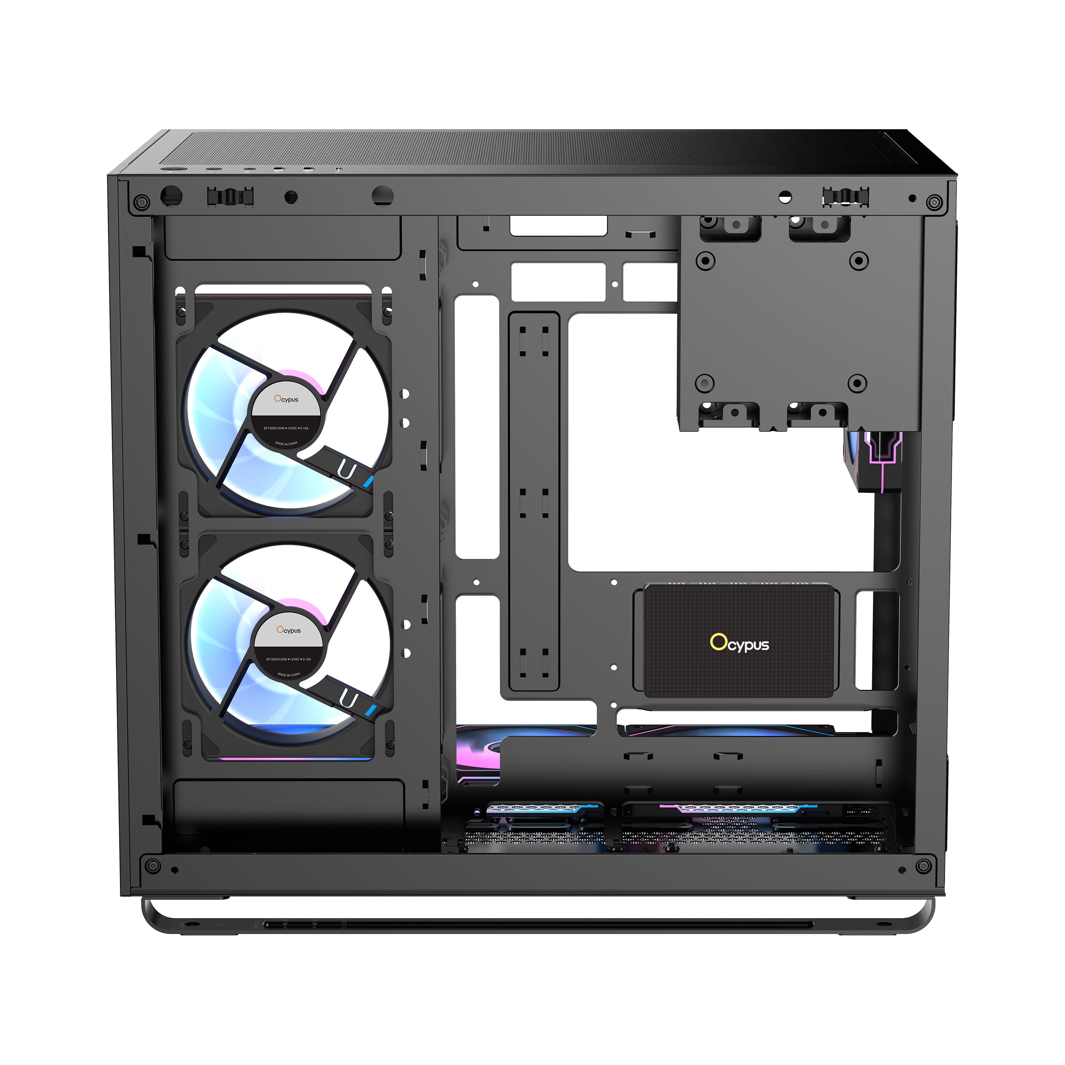 Ocypus Delta EH10 ARGB Lighting & Fan Speed Controller (Black) 