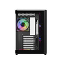 Cooler Master Elite 600 TG ATX Mid-Tower PC Case with USB-C Port (Black ARGB, White ARGB) (E600-KGNN-S02, E600-WGNN-S02)