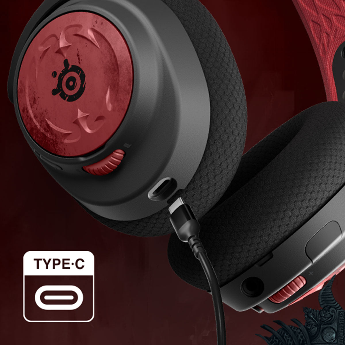 SteelSeries Arctis Nova 7 Wireless Gaming Headset Diablo IV Edition (61555)