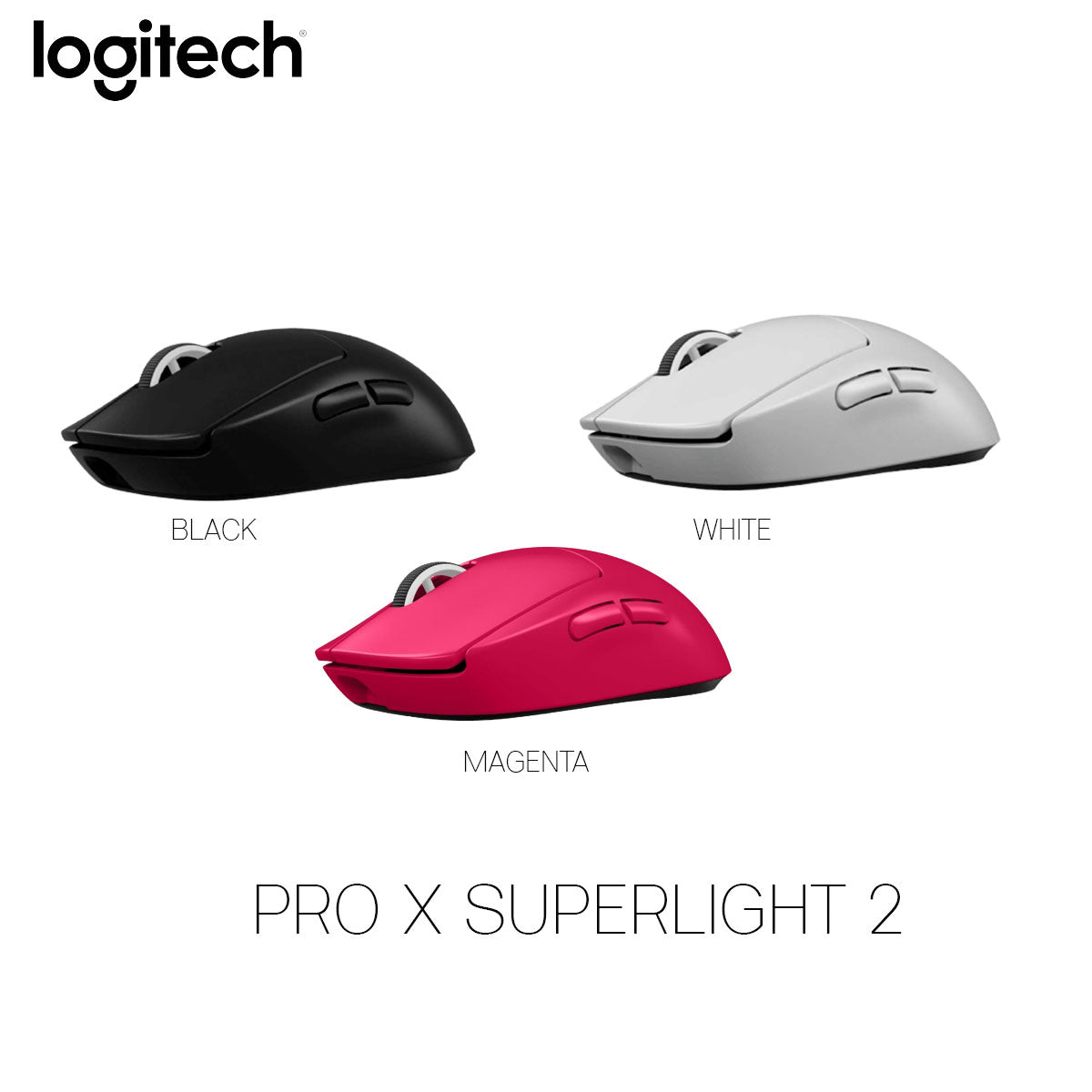Logitech G Pro X Superlight 2 Lightspeed Wireless Gaming Mouse