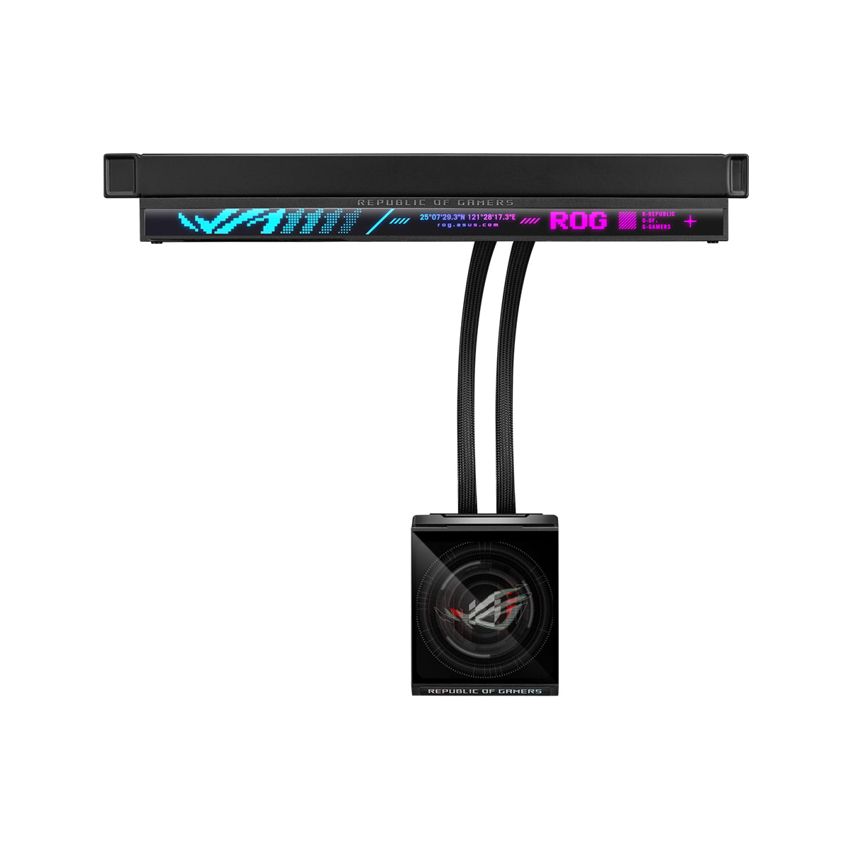 Asus ROG Strix SLC IV 360 ARGB LCD AIO Liquid CPU Cooler (Black)