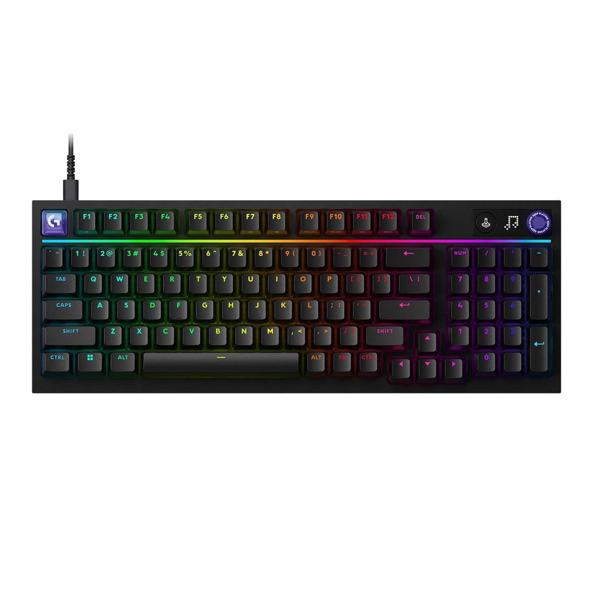 Logitech G316 X 98 Wired Mechanical Gaming Keyboard (Black)