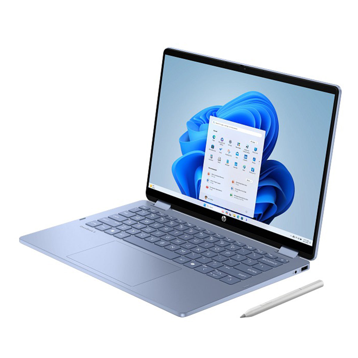 HP OmniBook 5 Flip 14-fp0061TU 2-in-1 Laptop (Sky Blue) | DataBlitz