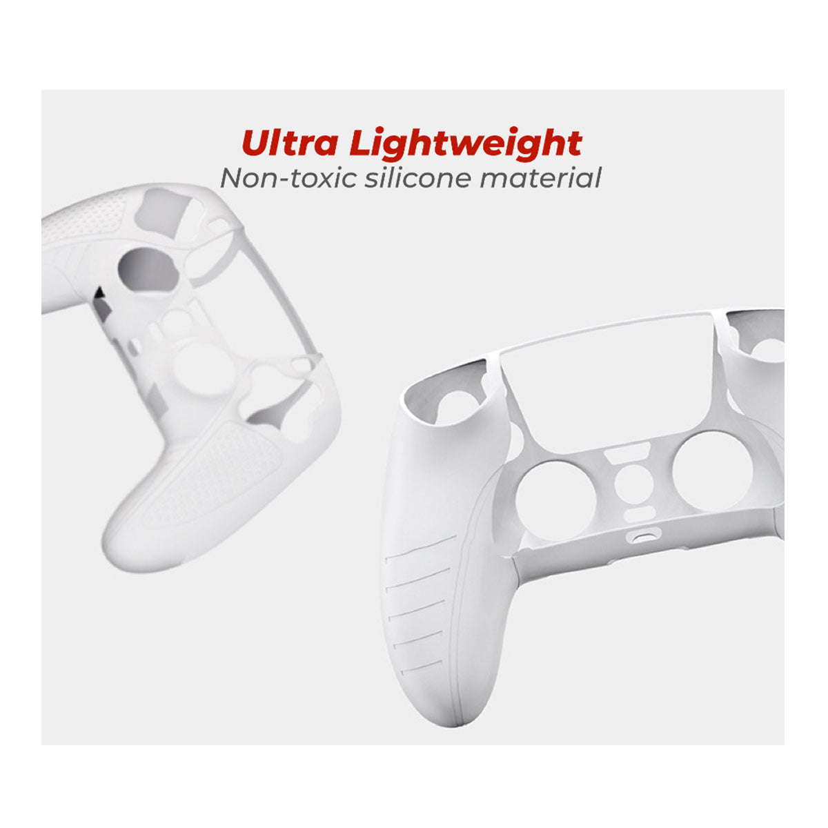 IINE PS5 Edge Controller Silicone Case For PS5 Controller (White) (L777)