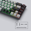 E-Yooso Z-686 RGB 68-Keys Hot Swappable Mechanical Keyboard
