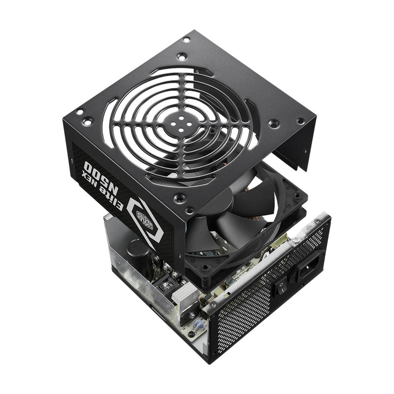 Cooler Master Elite NEX N500 230V 500W ATX Non Modular Power Supply (MPW-5001-ACBN-B)