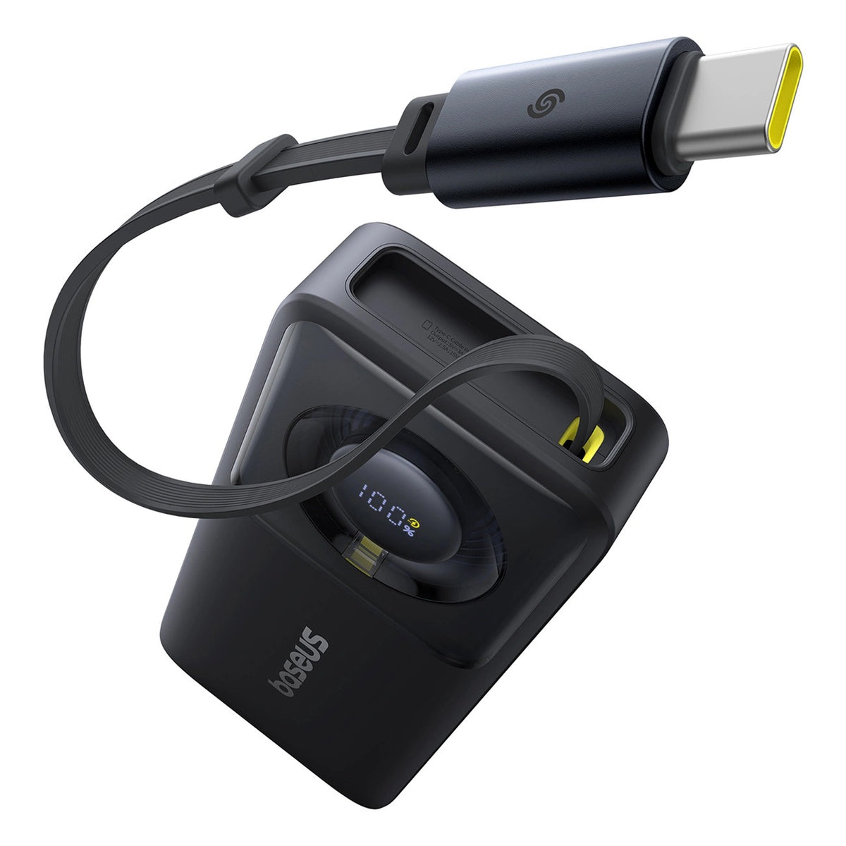 Baseus Free2Pull Power Bank 10000mAh 30W with Retractable USB-C Cable