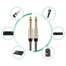 Ugreen 6.5mm Male to 6.5mm Male Audio Cable - 2m (Gray) (AV128/10638)