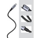Ugreen Type C 2.0 Male to Type C 2.0 Male 5A Data Cable - 0.5m (Black) (US316/20478)
