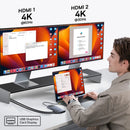 Baseus Metal Gleam Series II 7-Port Hub Mac Dual Display (Space Grey) (B00061806813-00)