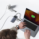Baseus Metal Gleam Series II 7-Port Hub Mac Dual Display (Space Grey) (B00061806813-00)