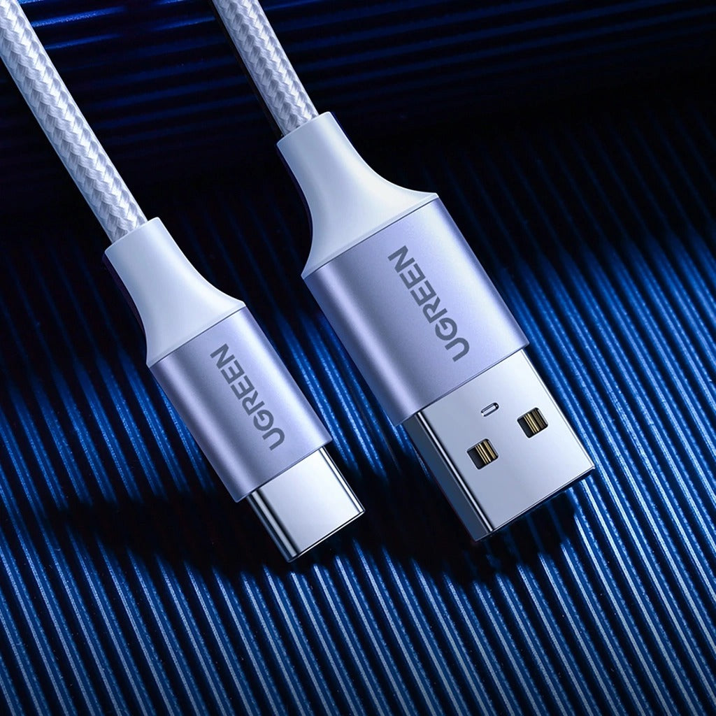 Ugreen USB-C Male to USB-A 2.0 Male Cable - (White) 
