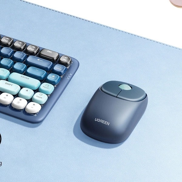Ugreen FUN+ 4000DPI Wireless Mouse (Blue) (MU102/90538)