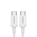 Ugreen USB-C 2.0 Male to USB-C 2.0 Male 3A Data Cable - 1.5m (White) (US264/60519)