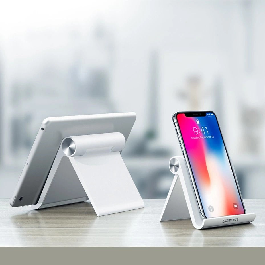 Ugreen Adjustable Portable Desktop Phone Stand (White)