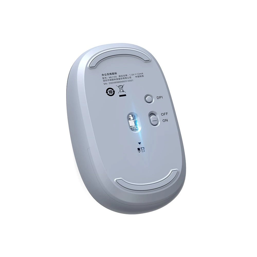 Ugreen 2.4G Portable Wireless Mouse (Cherry Pink, Celadon Green, Moonlight Grey, Dusty Blue, Midnight Blue)