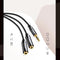 Ugreen 3.5mm Stereo Audio Splitter Cable - 20cm Black (AV134/20816)