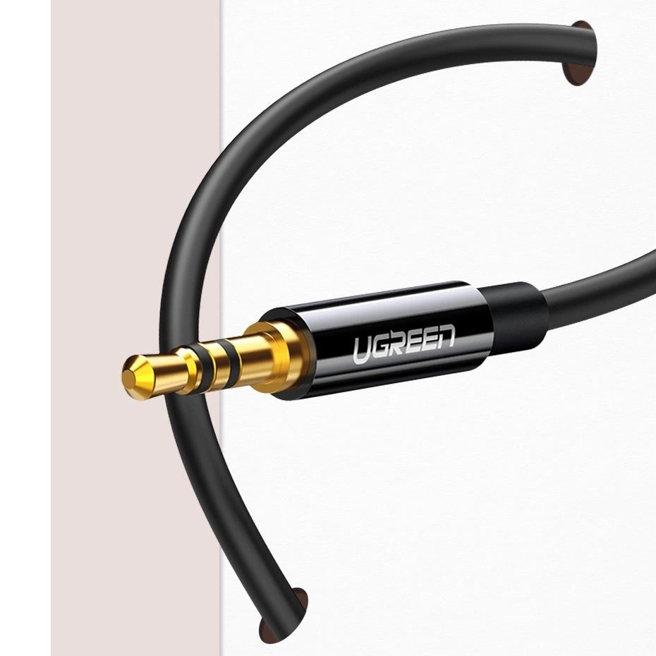 Ugreen 3.5mm Stereo Audio Splitter Cable - 20cm Black (AV134/20816)