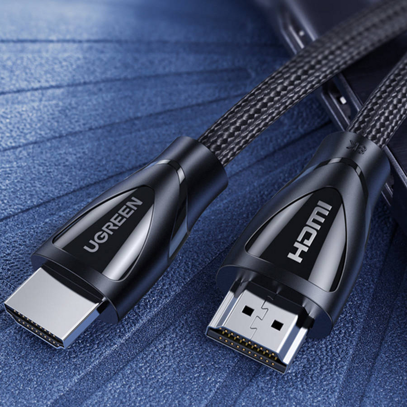 UGreen HDMI 2.1 Male To Male Cable - 0.5M (Black) (HD140/40300)