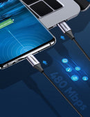 UGreen USB-C 2.0 Male To USB-C 2.0 Male 3A Data Cable 1m (Gray/Black) (US261/50150)
