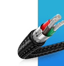 UGreen USB-C 2.0 Male To USB-C 2.0 Male 3A Data Cable 1m (Gray/Black) (US261/50150)
