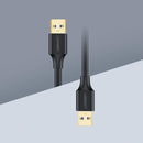 Ugreen USB-A 3.0 male to male cable - 1m (Black) (US128/10370)