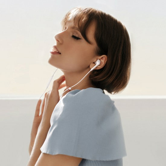 UGreen Wired Earphones With 3.5mm Plug (White) (EP101/60692) | DataBlitz