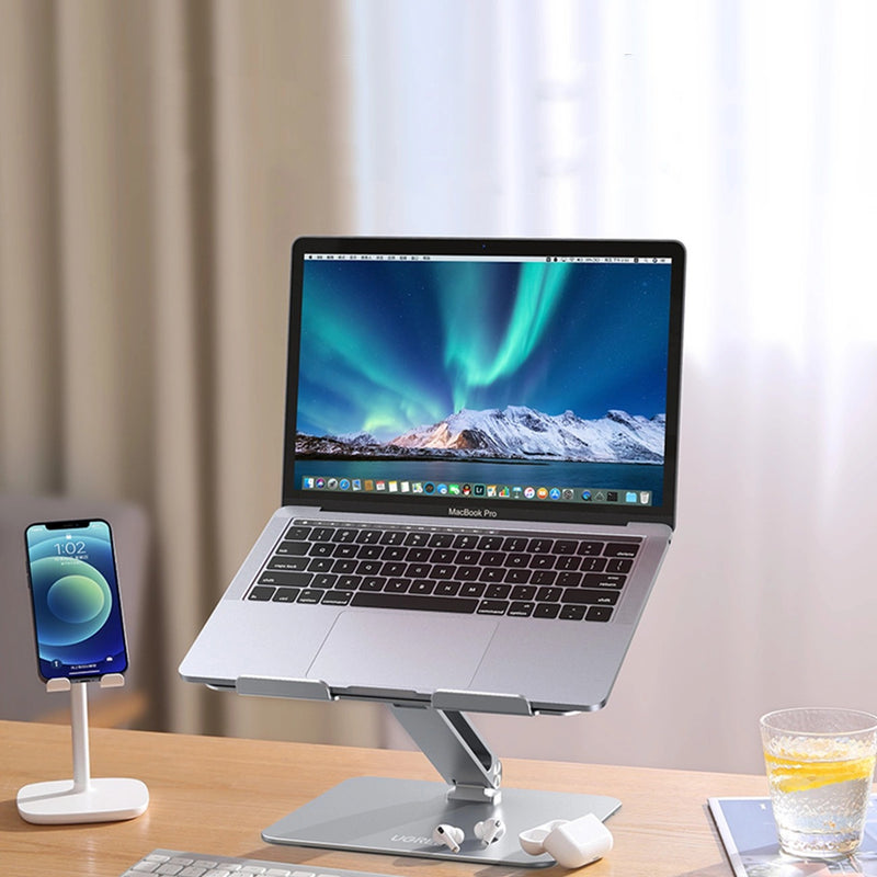 Ugreen Full Angle Hover Adjustable & Foldable Holder Laptop Stand ...