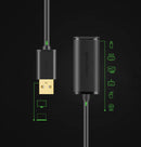 UGreen USB 2.0 Active Extension Cable With Chipset - 15m (Black) (US121/10323)