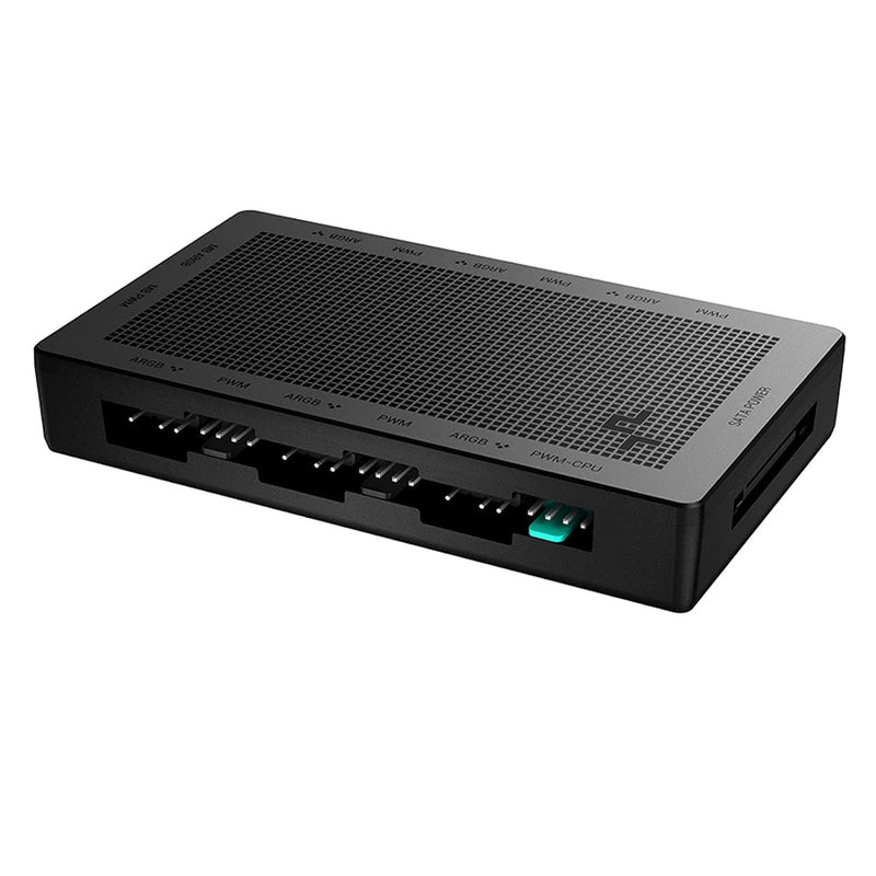 Deepcool SC790 2-IN-1 PWM & RGB Hub (Black)