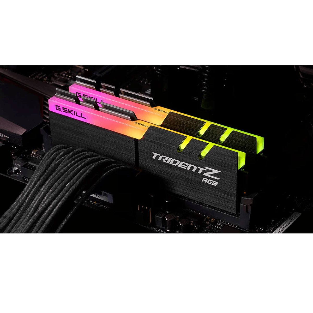 G.SKILL Trident Z RGB 32GB DDR4 3600MHZ Memory (F4-3600C18D-32GTZR)