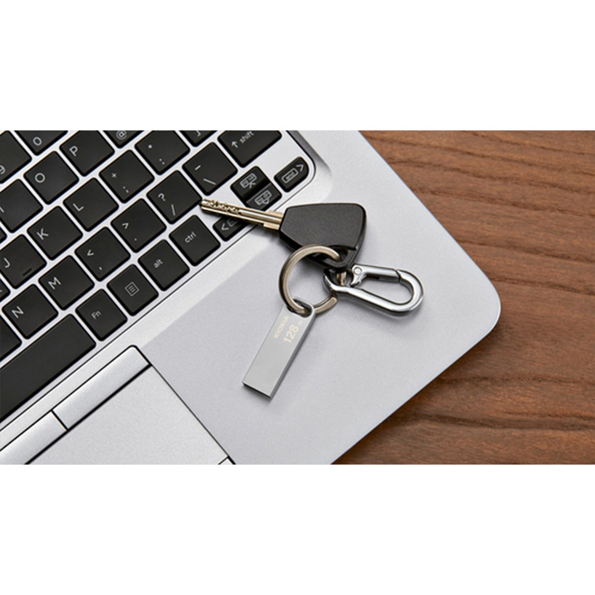 Kioxia TransMemory U366 128GB USB 3.2 Gen 1 200MB/s Read Type-A Flash Drive (LU366S128GG4)