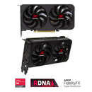 PowerColor Reaper AMD Radeon RX 9060 XT 8GB GDDR6 Graphics Card (RX9060XT 8G-A)