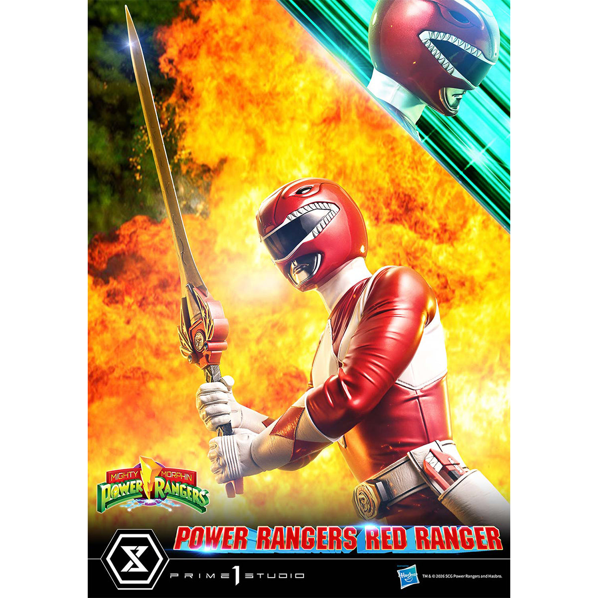 Premium Masterline Mighty Morphin Power Rangers Power Rangers Red Ranger (PMRWR-02) | DataBlitz