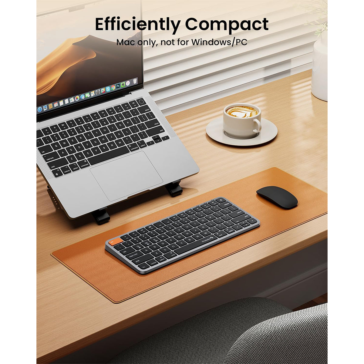ProtoArc K90-A Multi-Device Backlit Bluetooth Mac Keyboard (Space Grey) (CP016998)
