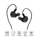 Kiwi Ears Canta 1DD + 2Planar Hybrid In-Ear Monitor, Hi-Fi Wired Gaming Earbuds