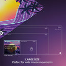 Steelseries QCK Cloth Mousepad (Neon Sunset)