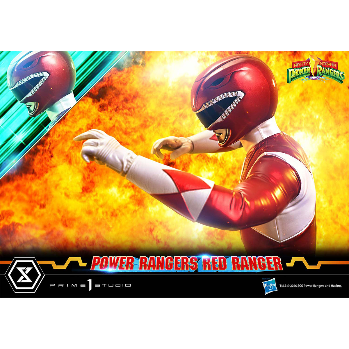 Premium Masterline Mighty Morphin Power Rangers Power Rangers Red Ranger (PMRWR-02) | DataBlitz
