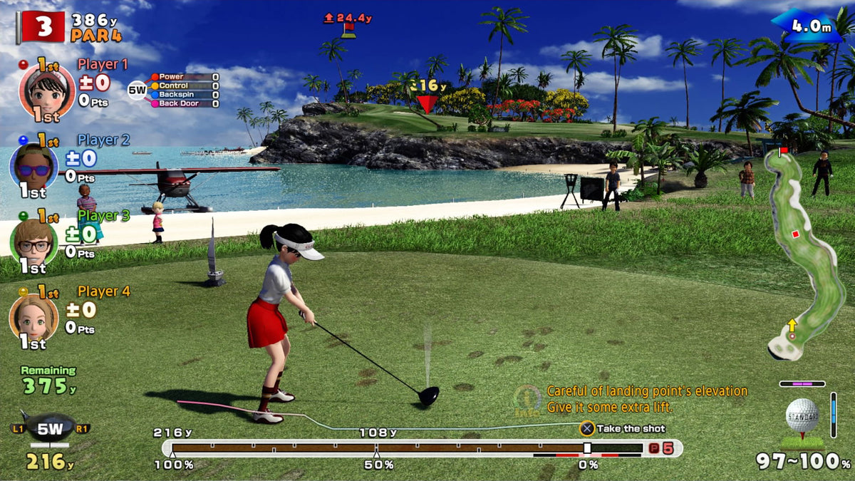 PS4 EVERYBODYS GOLF ALL (ASIAN)