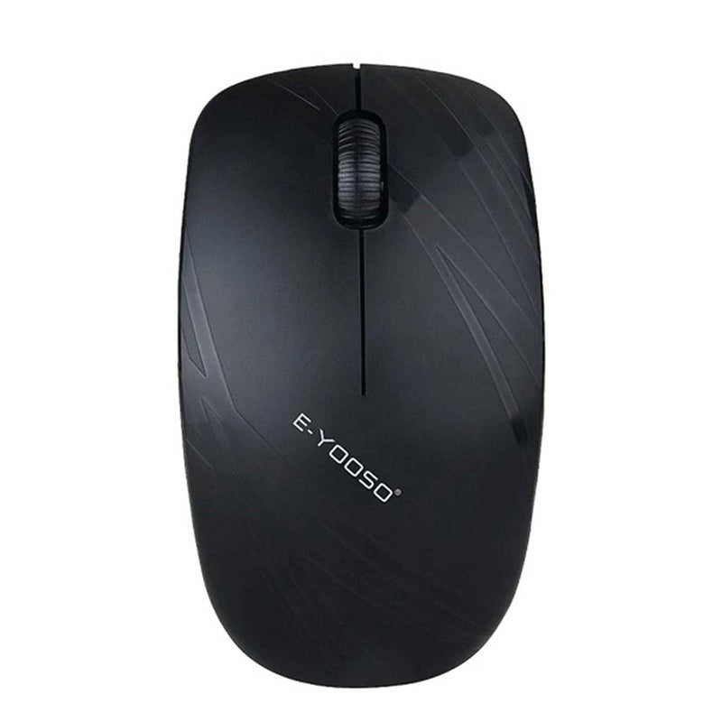 E-Yooso E-1070 Wireless Optical Mouse (Black)