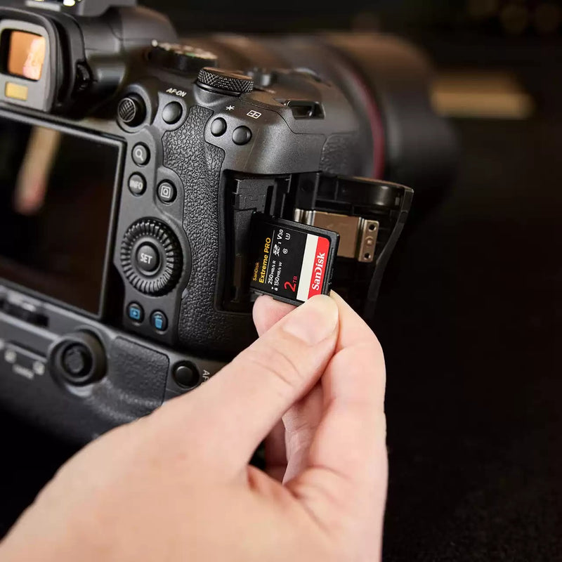 Sandisk Extreme Pro 2TB 250MB/s microSDXC UHS-I Card with Adapter