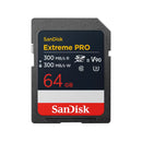 Sandisk Extreme Pro 64GB UHS-II V90 300MB/s Read & Write SD Card