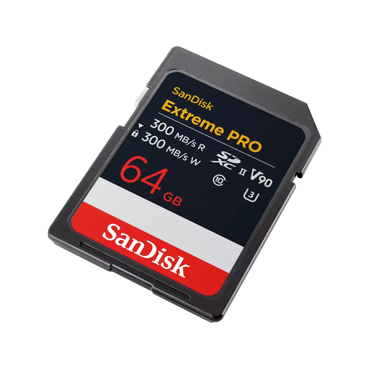 Sandisk Extreme Pro 64GB UHS-II V90 300MB/s Read Write SD Card